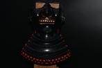 Mempo samurai masker - Lak, Ijzer - Japan - 20e eeuw, Antiek en Kunst, Ophalen of Verzenden