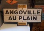 MILITARIA : Panneau secteur Normandie D.DAY : ANGOVILLE AU P, Envoi