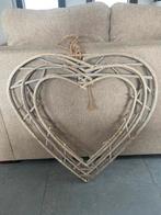 Houten hart, Huis en Inrichting, Woonaccessoires | Kransen, Ophalen, Gebruikt