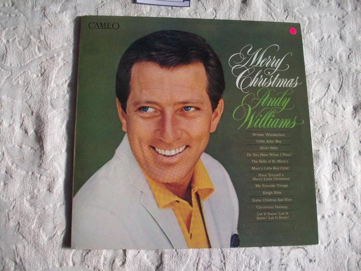 vinyl lp andy williams  (kerst), Cd's en Dvd's, Vinyl | Rock, Zo goed als nieuw, Overige genres, 12 inch, Ophalen of Verzenden