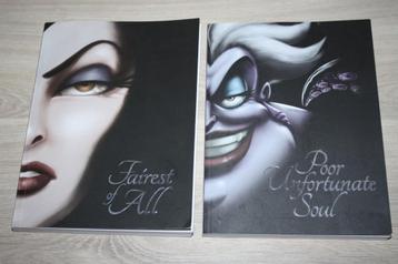 2x boek , Disney , 2018 , Wicked Queen en Ursula beschikbaar voor biedingen
