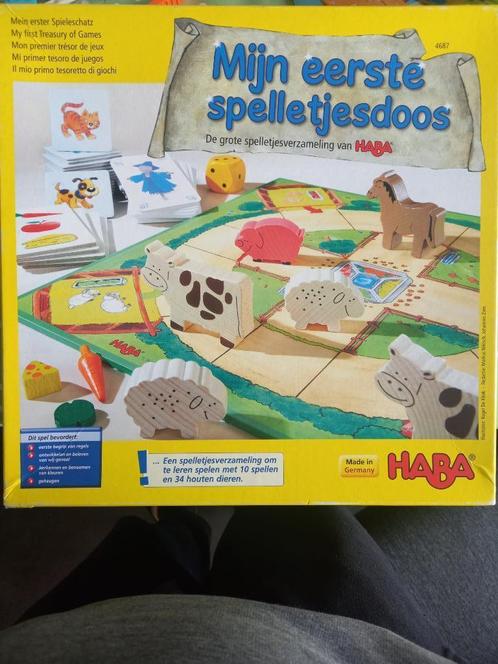 Haba spelletjesdoos - Coko robotkrokodil - Ik leer rekenen, Enfants & Bébés, Jouets | Autre, Utilisé, Garçon ou Fille, Enlèvement