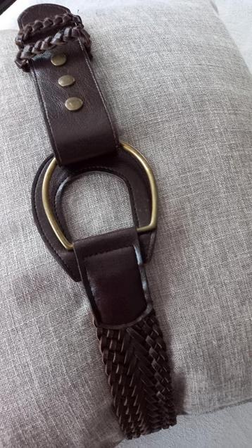 Nieuwe lederen Riem. Maat 95 cm ,5 cm,  Bruin beschikbaar voor biedingen