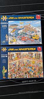 2 puzzels Jan van Haasteren (2x 2000 stukjes), Hobby en Vrije tijd, Denksport en Puzzels, Ophalen, Meer dan 1500 stukjes, Zo goed als nieuw