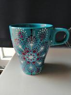 Mug en porcelaine décoré à la main, Enlèvement ou Envoi, Comme neuf, Porcelaine