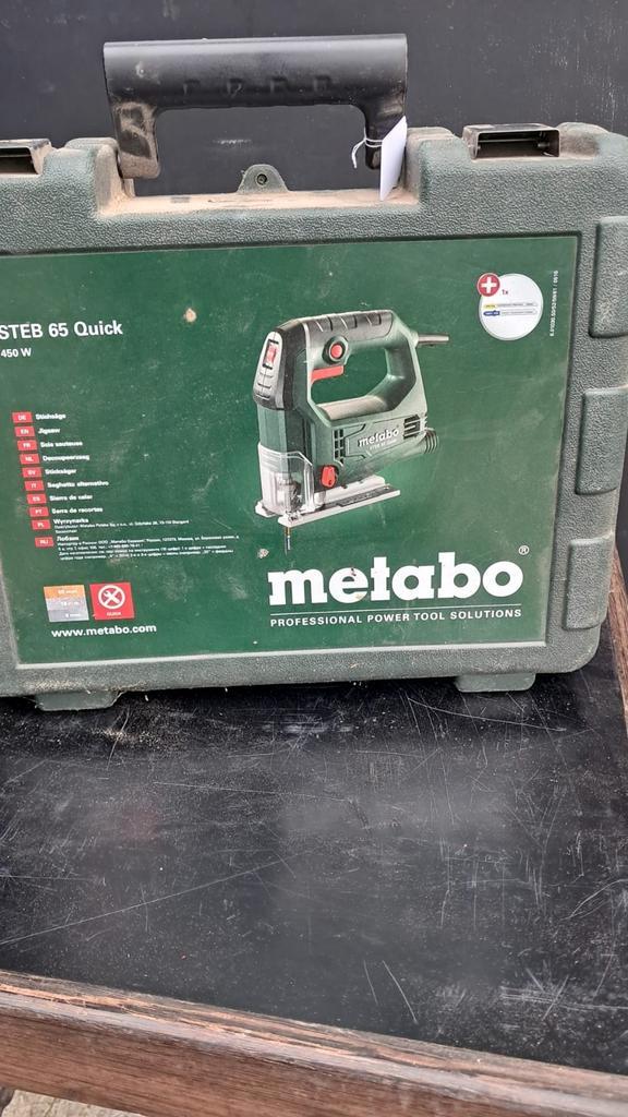 Decoepeerzaag Metabo, Doe-het-zelf en Bouw, Gereedschap | Zaagmachines, Zo goed als nieuw, Decoupeerzaag, Ophalen