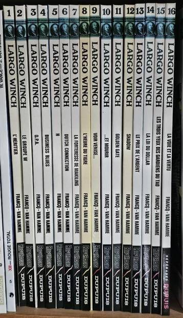 Largo Winch volumes 1 tot 16 — EO beschikbaar voor biedingen