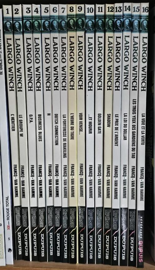 Largo Winch volumes 1 tot 16 — EO, Boeken, Stripverhalen, Gelezen, Meerdere stripboeken, Ophalen of Verzenden