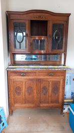 meuble vitrine vintage, Huis en Inrichting, Kasten | Vitrinekasten, 100 tot 150 cm, Grenenhout, Gebruikt, 50 tot 75 cm