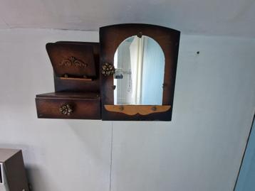 Houten kast, Huis en Inrichting, Ophalen, Zo goed als nieuw, Landelijk, Met deur(en)