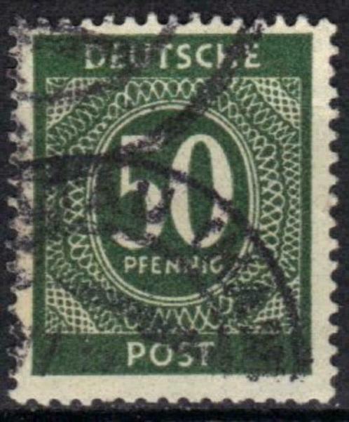 Duitsland A.A.S. 1946 - Yvert 22 - Deutsche Post (ST), Postzegels en Munten, Postzegels | Europa | Duitsland, Gestempeld, Verzenden