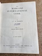 MARCONI - Internationale CODE Vol. I Engels Frans Spaans, Boeken, Non-fictie, Anglais/français/espagnol, Ophalen of Verzenden