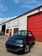 Fiat 500 Cabrio 2016 1.2i 83000km navi/led/pdc, Auto's, Stof, Bedrijf, Dealer onderhouden, Zilver of Grijs