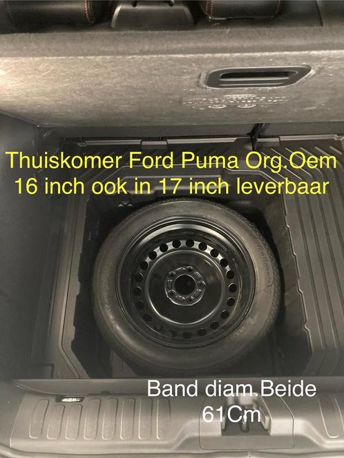 Reservewiel Thuiskomer FORD KUGA II & III PUMA EcoSport  >18, Autos : Pièces & Accessoires, Pneus & Jantes, Pneus et Jantes, 4 Saisons