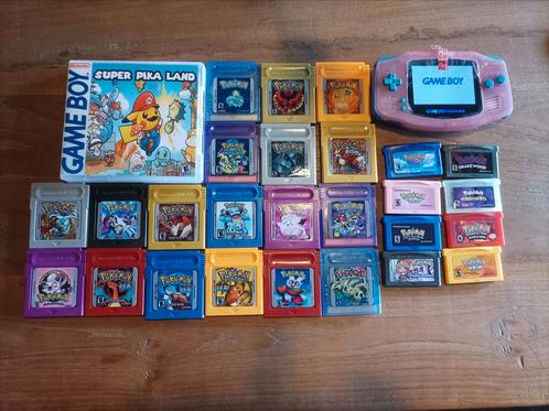 Jeux Pokémon Game Boy DMG Game Boy Color Game Boy Advance, Consoles de jeu & Jeux vidéo, Jeux | Nintendo Game Boy, Reconditionné