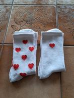 Lot de 2 paires de chaussettes de sport à coeur  39-42, Chaussettes et Chaussettes genoux, Taille 39 à 42, Enlèvement ou Envoi