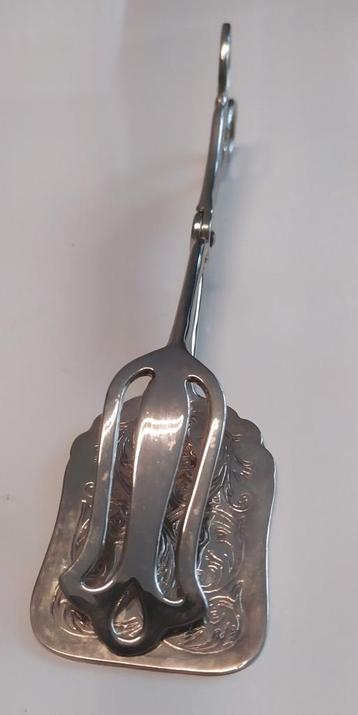 Pince à gâteau en argent 