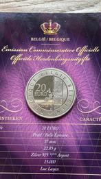 Zilveren 20 euromunt België troonsafstand, Timbres & Monnaies, Monnaies | Europe | Monnaies euro, Enlèvement ou Envoi