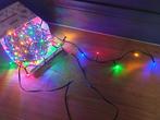 Lumières de Noël multicolores 200 LED IP44. 15+3 mètres, Enlèvement, Neuf