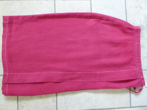 Linnen fuchsia rok m 38, Kleding | Dames, Rokken, Zo goed als nieuw, Ophalen of Verzenden