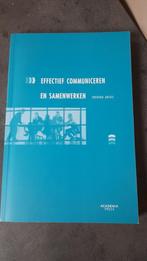 Effectief communiseren en samenwerken NIEUWSTAAT, Boeken, Psychologie, Sociale psychologie, Frederik Anseel, Ophalen of Verzenden