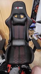Chaise gaming, Huis en Inrichting, Bureaustoelen, Ophalen, Zwart, Zo goed als nieuw, Gaming bureaustoel