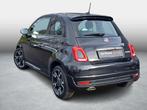 Fiat 500 1.0 Hybrid 70 Sport - Navi - CarPlay - Open Dak - L, Auto's, Voorwielaandrijving, 4 zetels, Gebruikt, Zwart
