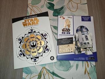 Star Wars kleurboek en houten model - nieuw  disponible aux enchères