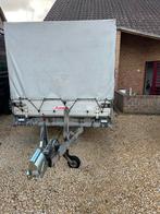 Plateau met huif / anssems aanhangwagen, Autos : Divers, Remorques, Enlèvement, Utilisé
