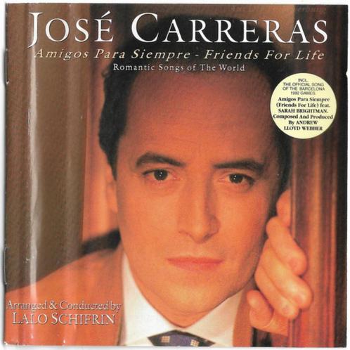 CD- José Carreras – Amigos Para Siempre/Friends For Life, Cd's en Dvd's, Cd's | Pop, Ophalen of Verzenden
