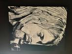 Schilderij en dagboek Kurt Cobain, Gesigneerd, Poster, Artwork of Schilderij, Zo goed als nieuw, Ophalen