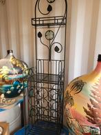 2 stuks rustieke metalen wijnrekken!  EYECATHER, Ophalen, Glas