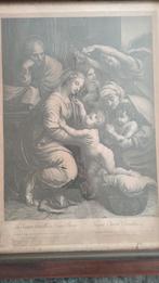 Heilige Maria, Jozef en Johannes de Doper - door G. Edelinck, Ophalen