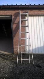 Echelle Pro RICHOMME en alu, 2 x 2 M coulissante à main, Doe-het-zelf en Bouw, Ladders en Trappen, Ladder, Gebruikt, Minder dan 2 meter