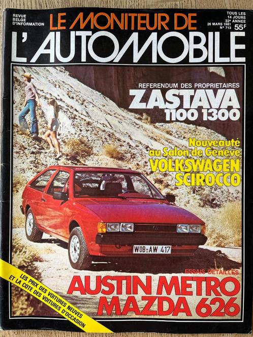 Le Moniteur de l'Automobile 713, Boeken, Auto's | Folders en Tijdschriften, Gelezen, Verzenden