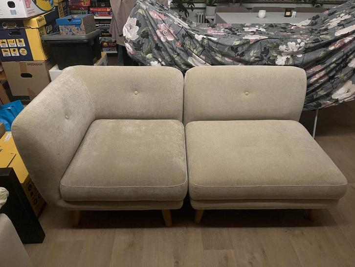 Alfred 2-zit zetel Sofacompany, Huis en Inrichting, Zetels | Zetels, Zo goed als nieuw, Rechte bank, Tweepersoons, 150 tot 200 cm