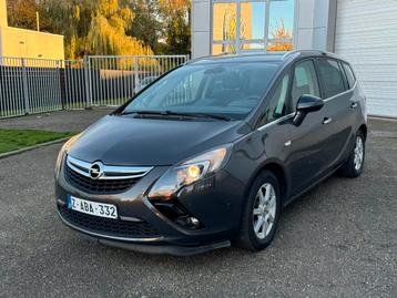 Opel zafira tourer 1.4 benzine,automatique , GPS, airco! beschikbaar voor biedingen