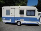 Adria 430 TE  bj.1991, Caravans en Kamperen, Vast bed, Luifel, Treinzit, Particulier