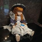 Porseleinen pop - handwerk - genummerd, Verzamelen, Ophalen of Verzenden, Zo goed als nieuw, Pop