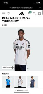 Real Madrid 2025/2026 thuisshirt, Verzenden, Shirt