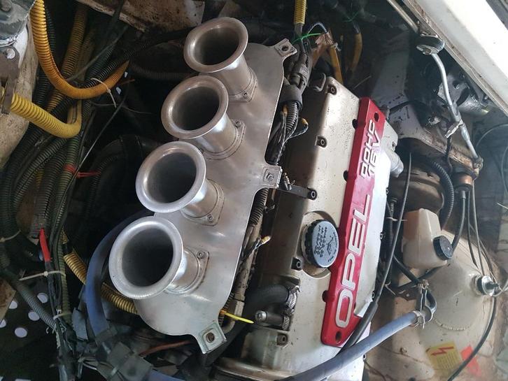 Opel manta moteur 20 xe, Auto-onderdelen, Motor en Toebehoren, Opel, Gebruikt, Ophalen