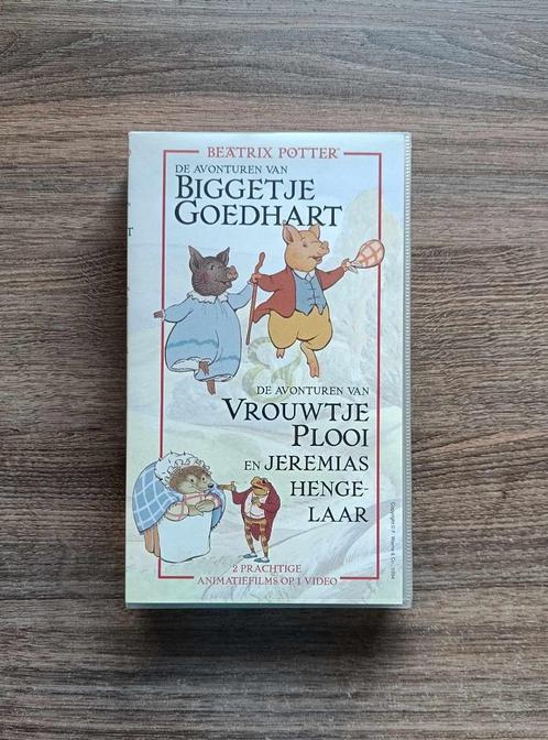 VHS - Beatrix Potter - 2 animatiefilms - Nederlands - €7, Cd's en Dvd's, VHS | Film, Gebruikt, Nederlandstalig, Alle leeftijden
