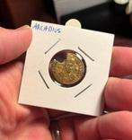 Romeinse munt - fourree solidus Arcadius, Ophalen of Verzenden, Italië, Losse munt, Goud