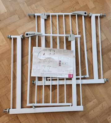 Porte d'escalier x2 Banninni (nouveau prix 2x 40 EUR) disponible aux enchères