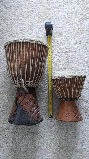 Afrikaanse Djembe's - Handgemaakt in Senegal beschikbaar voor biedingen