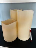 3 grote kaarsen met batterij, Enlèvement ou Envoi