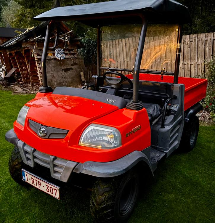 Kubota RTV900 4x4 diesel "Gator" in zeer mooie staat, Zakelijke goederen, Machines en Bouw | Tuin, Park en Bosbouw, Voertuig of Aanhanger