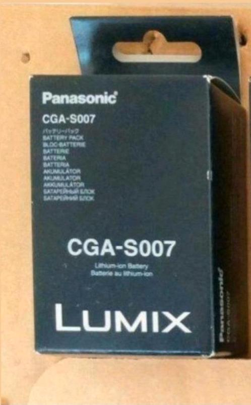 PRIX D AMI 😊🎁 Batterie CGA-S007 LUMIX PANASONIC, TV, Hi-fi & Vidéo, Photo | Accumulateurs & Batteries, Neuf, Enlèvement