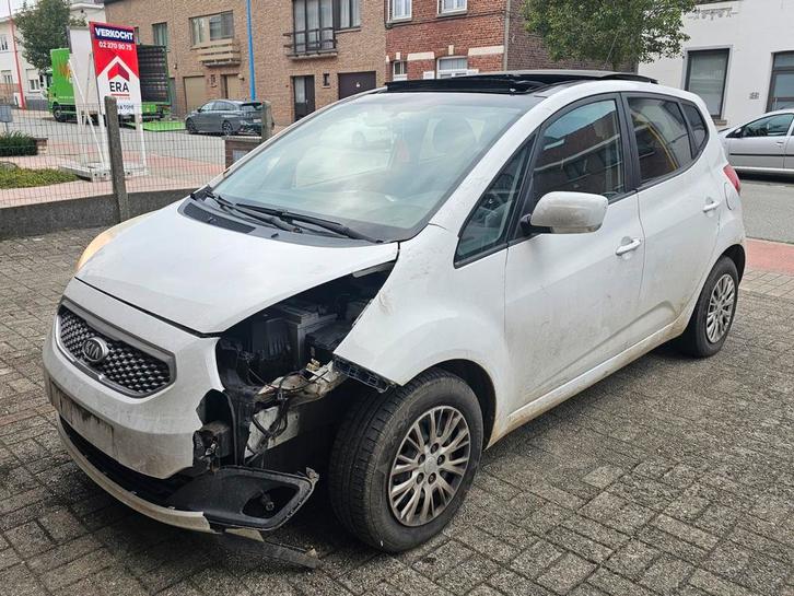KIA VENGA 1.4 CRDI EURO 5 FULL OPTIONS ONGEVALWAGEN, Auto's, Kia, Bedrijf, Te koop, Venga, ABS, Achteruitrijcamera, Adaptive Cruise Control
