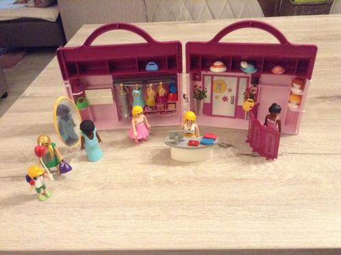 Playmobil boetique speelset, Kinderen en Baby's, Speelgoed | Playmobil, Zo goed als nieuw, Complete set, Ophalen of Verzenden